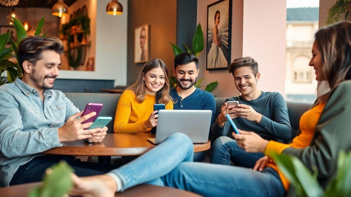 Melhores contas digitais para jovens hoje