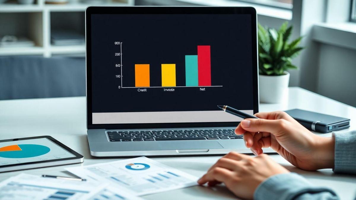 Resultado por segmento: crédito, investimentos e receita líquida