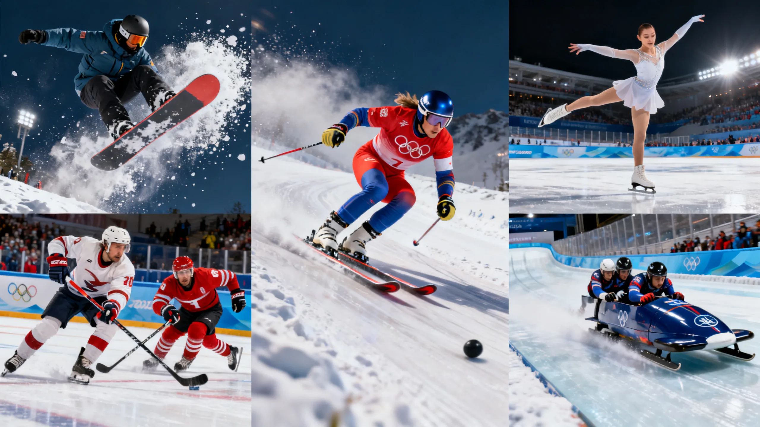 Top 5 Esportes da Olimpíadas de Inverno 2026