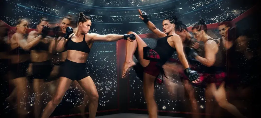 Nate Diaz enfrenta Mike Perry em card histórico de Rousey vs Carano